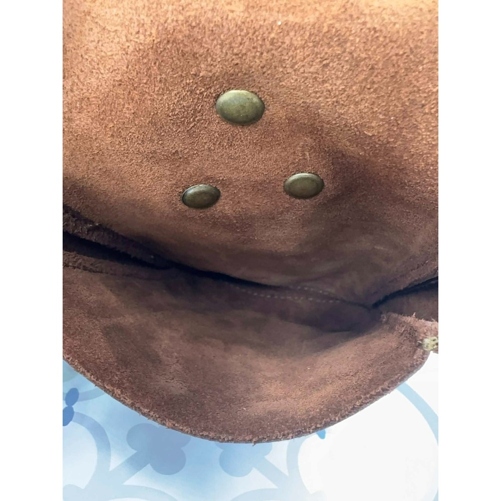 Saddleback Leather Love 41 Crossbody Bag Mahogany Brown Adjustable RARE - Picture 7 of 9